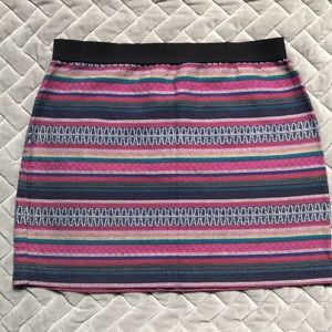AE stripe mini skirt, size 6